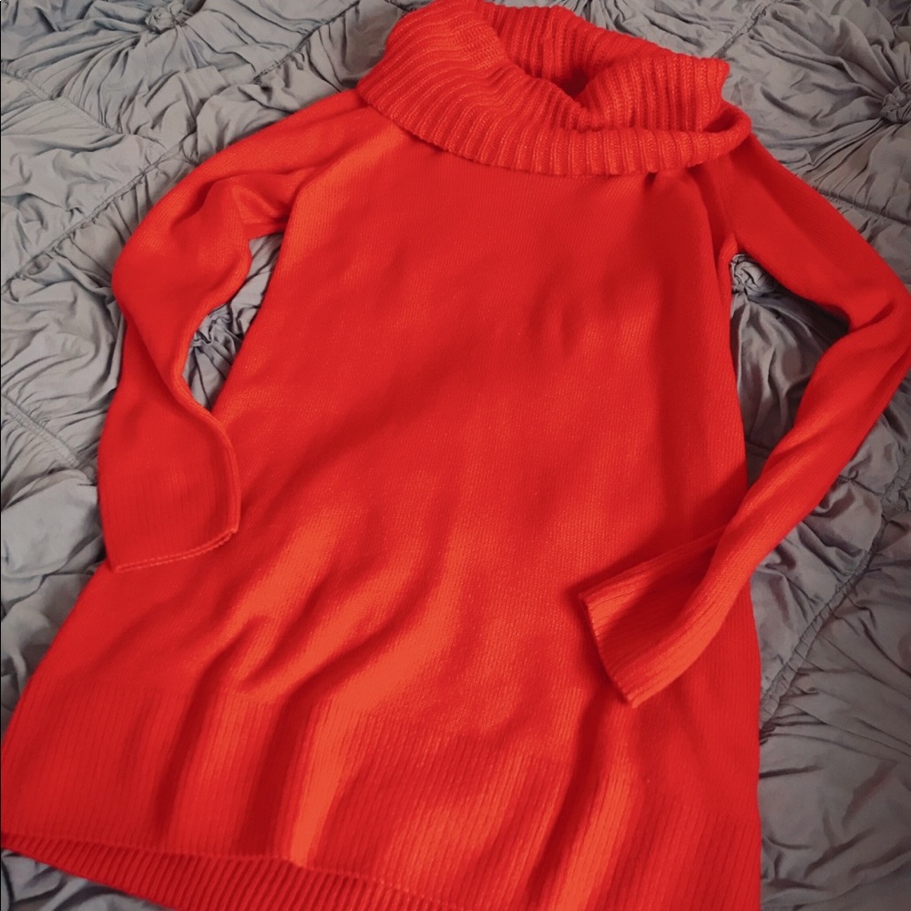 Red Cowell neck H&M sweater